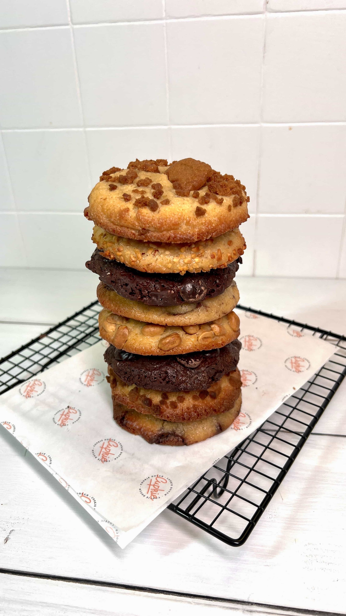 Pack de 8 Cookies - 8 x 120g - Cupkie Paris