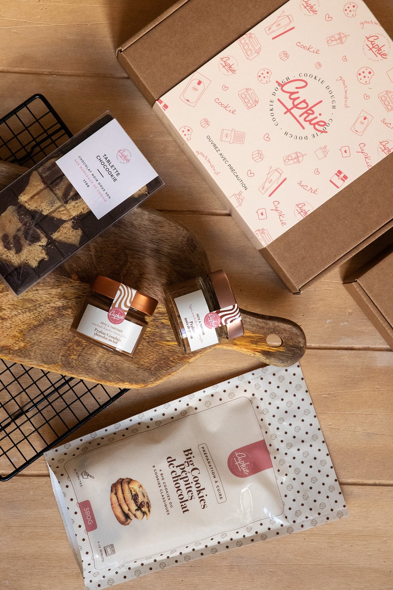 Box cadeau dégustation à offrir - Cupkie Paris